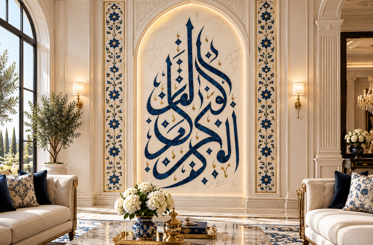 Marble Inlay Wall Panels collection