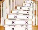 Artistic Inlaid Marble Stairs.